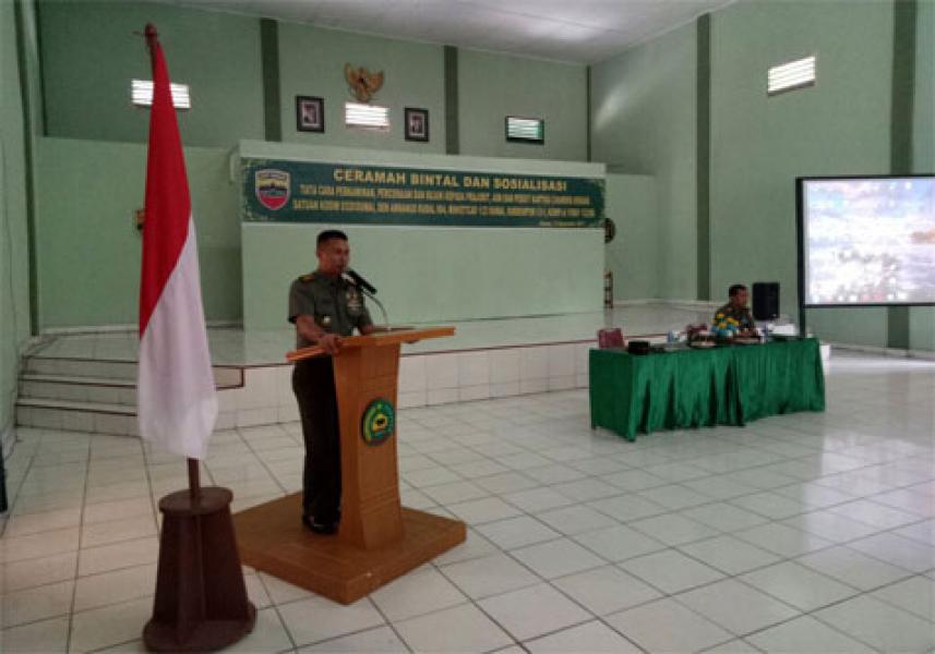 Sosialisasi Pembinaan Mental di Wilayah Kodim 0320/Dumai