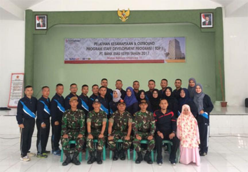 Untuk Meningkatkan Kedisiplinan Pemimpin Muda, Bank Riau Kepri Taja Pelatihan Kesamaptaan
