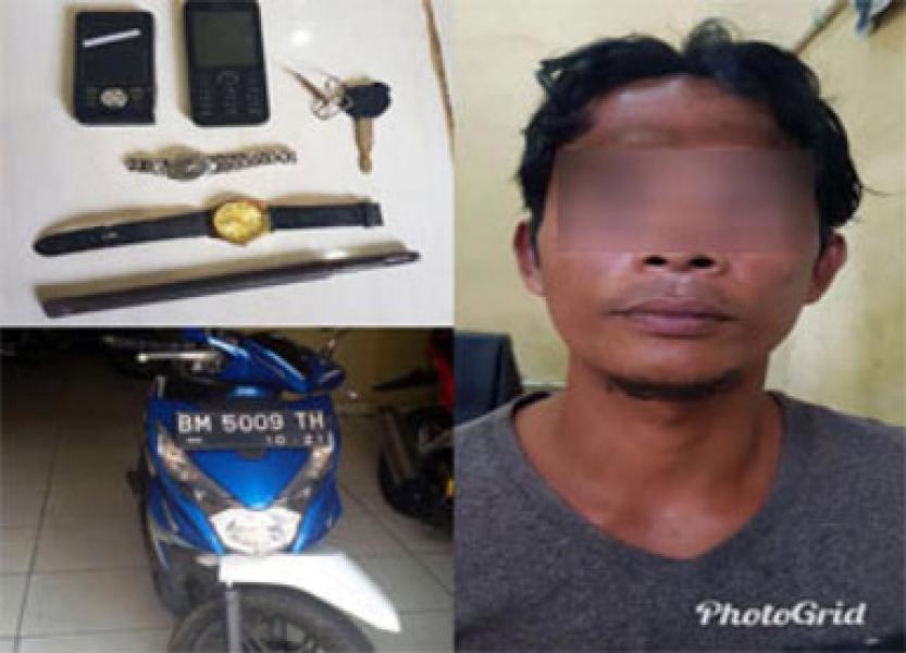 Usai Beraksi, Maling Ini Sembunyi di Rumah Korban