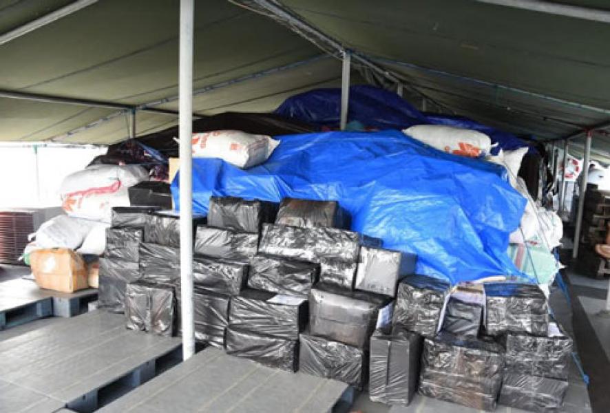 58 Ton Lebih Bantuan Kodam VI/Mlw Untuk Korban Gempa Tiba di Lombok