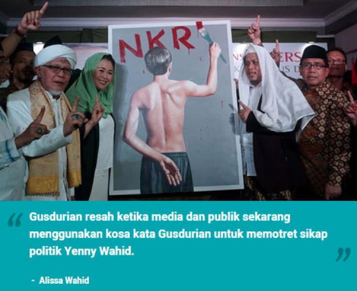 Alissa Wahid: Gusdurian Tidak Berpolitik