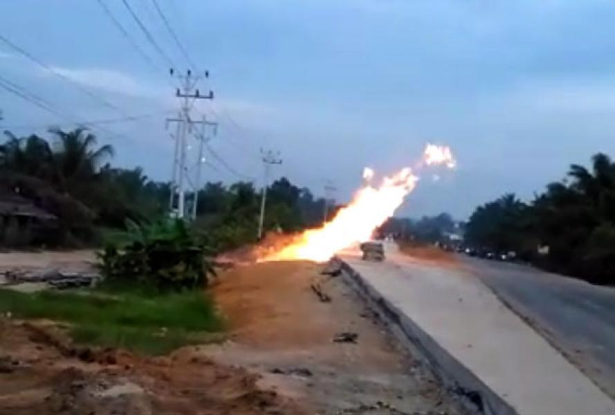 Chevron Selidiki Bocornya Pipa Minyak di Desa Balai Raja