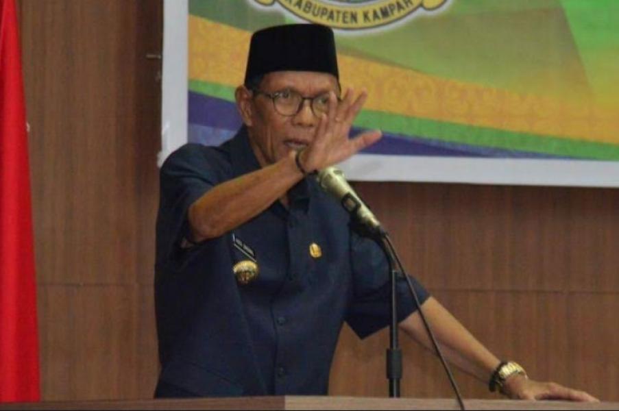 Diam..! Bupati Aziz Zaenal Bentak Pejabat Bikin Gaduh, 144 Orang Terdiam
