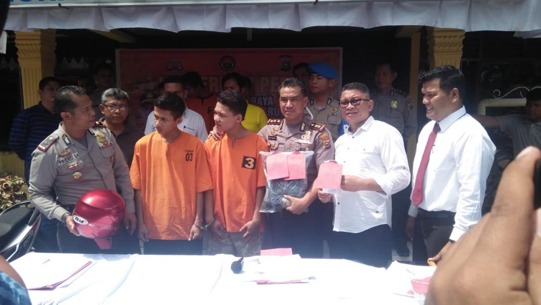 Dua Pelaku Jambret 21 TKP Dibekuk Polisi