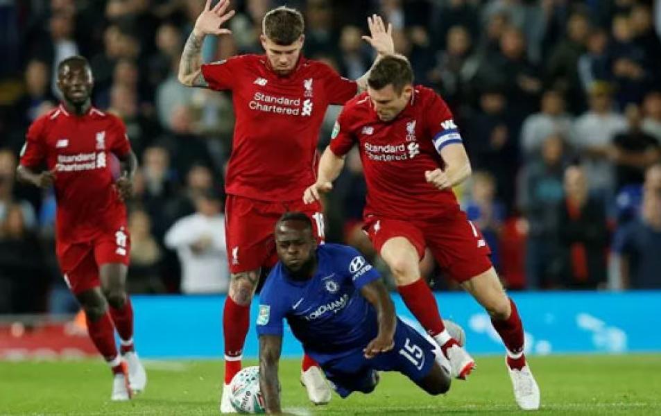 Hasil Pertandingan Liverpool vs Chelsea di Piala Liga Inggris 2018-2019