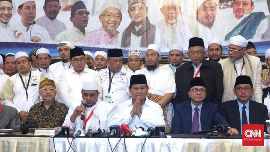 Ijtimak Ulama II Sepakat Dukung Prabowo di Pilpres 2019