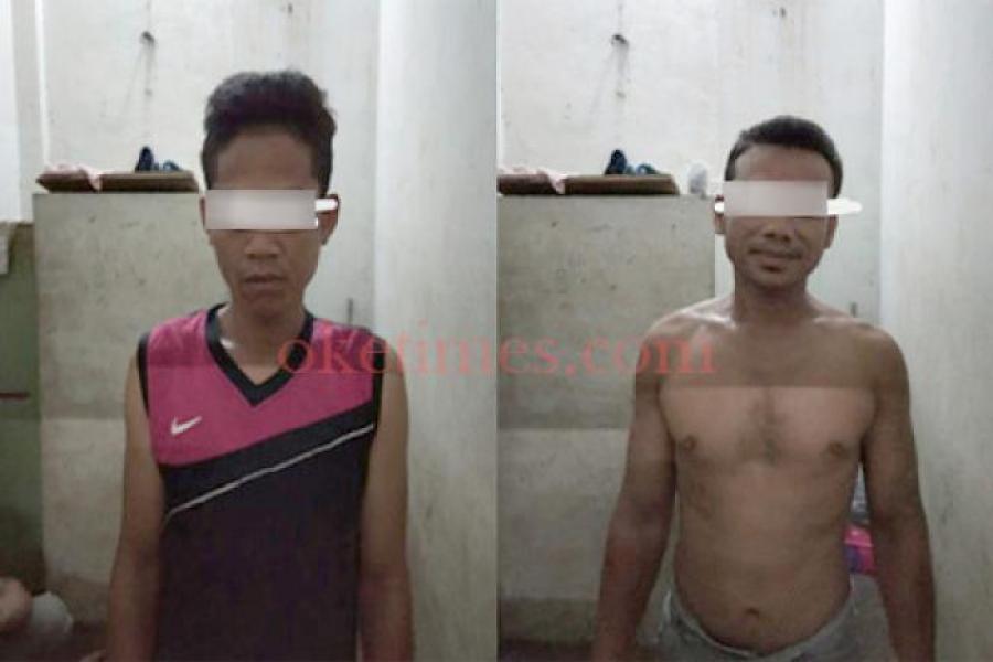 Kerap Curi Besi dari Gudang Alat Berat, Dua Pemuda Ini Meringkuk di Sel Polsek Payung Sekaki