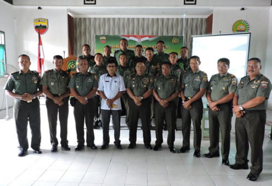 Meriahkan HUT TNI Ke 73 Kodim 0314/Inhil Gelar Lomba Paparan Babinsa