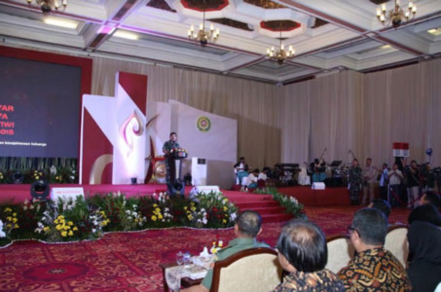 Panglima TNI: Aset Budaya Nusantara Mengangkat Kearifan Lokal