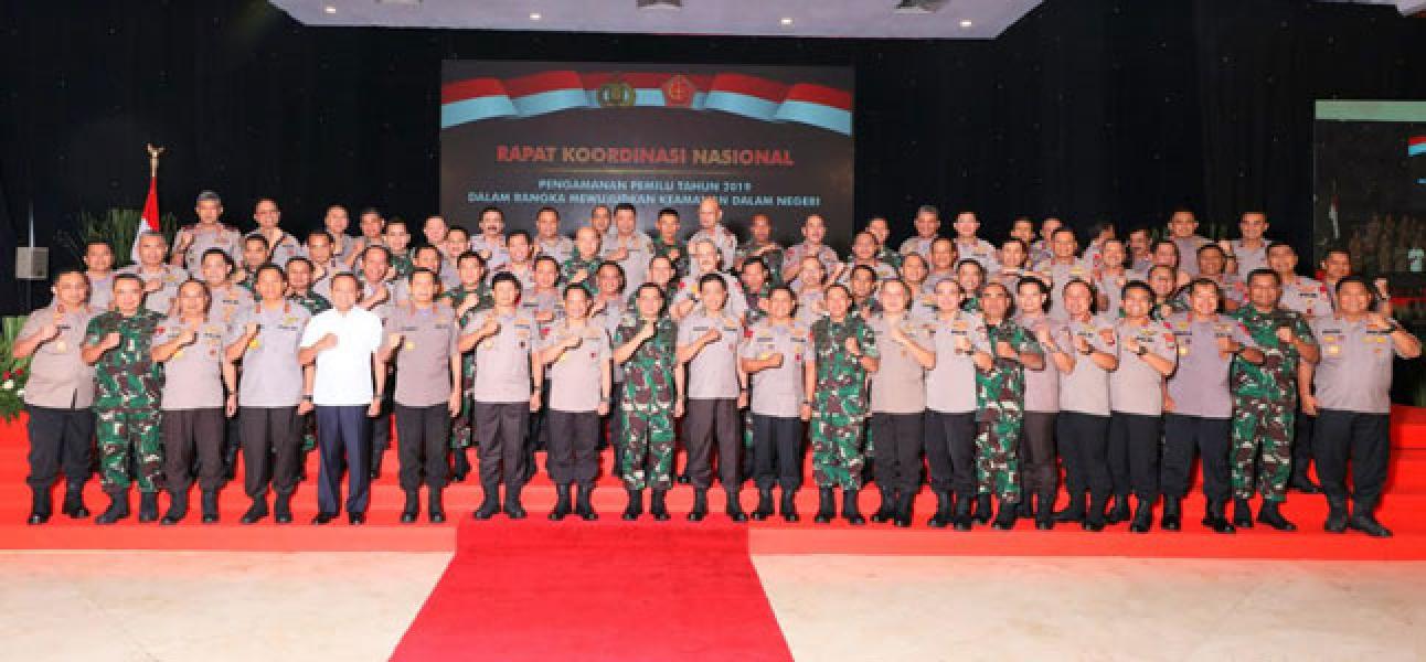 Panglima TNI: Netralitas TNI-Polri di Bidang Pengamanan Kunci Keberhasilan Pemilu 2019