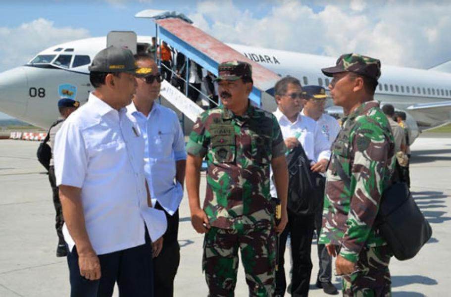 Panglima TNI Kunjungan Kerja ke Palu