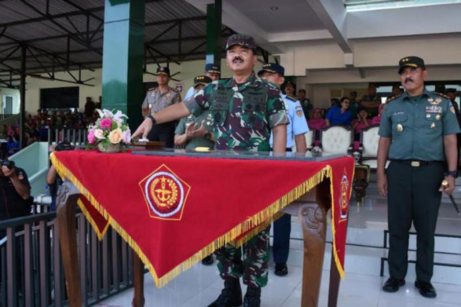 Panglima TNI Resmikan Monumen Alutsista TNI-Polri di Lembah Tidar Magelang