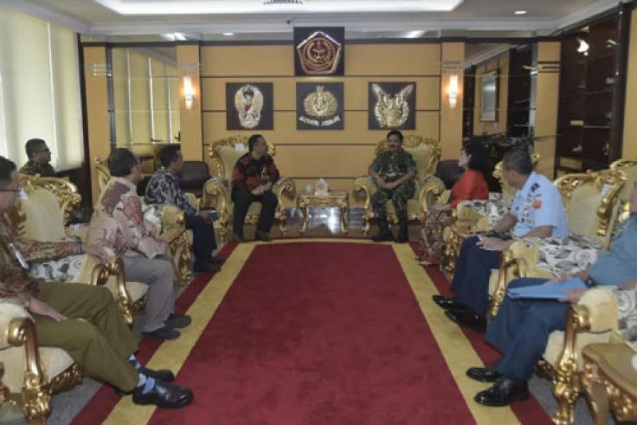 Panglima TNI Terima Audensi Pengurus IABIE