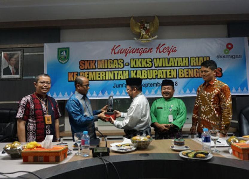 SKK Migas Sumbagut Paparkan Rencana Kerja ke Pemkab Bengkalis