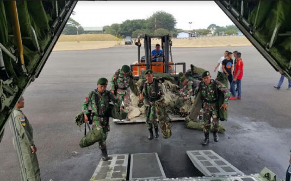 TNI Kembali Kirim Batalyon Kesehatan ke Lombok