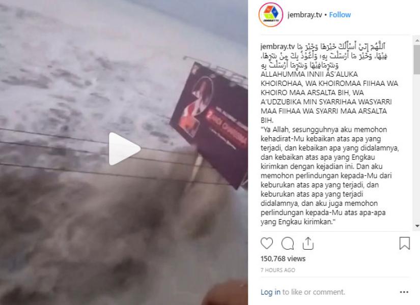 VIDEO Detik-detik Tsunami 2 Meter di Teluk Palu, Gempa Donggala