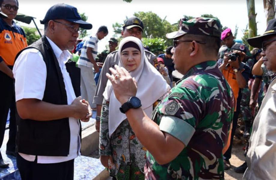 Wagub NTB Minta Masyarakat Dukung Tugas TNI Percepat Rehabilitasi dan Rekonstruksi di Lombok
