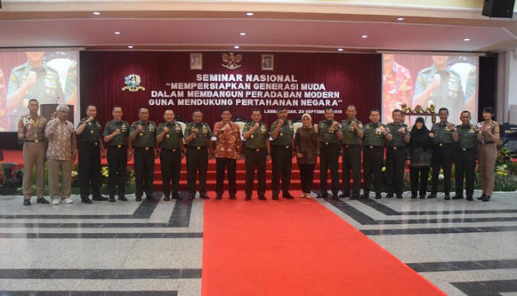 Wakasad: Generasi Muda harus jadi Agent Of Change dan Entrepreneur Berwawasan Kebangsaan