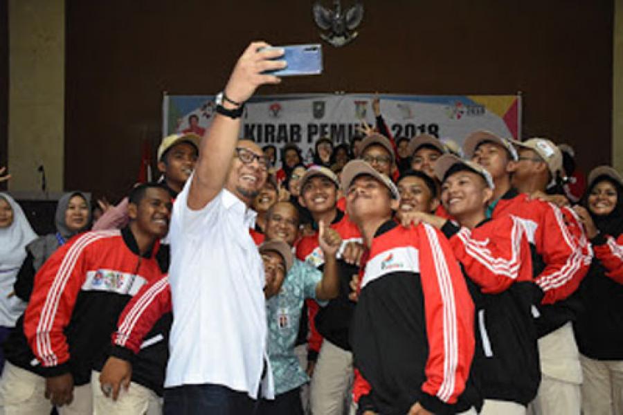 Yuyun dan Ardo jadi Pembicara Di Seminar Kirab Pemuda 2018