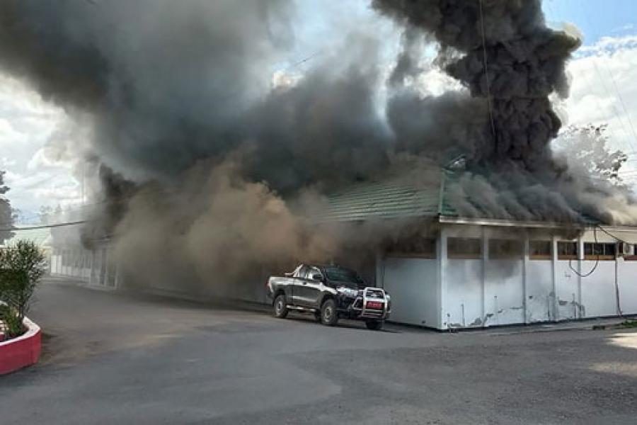 Karya Bakti Satgas Pamtas RI-PNG Yonif 411 Kostrad di Kampung Toray Papua