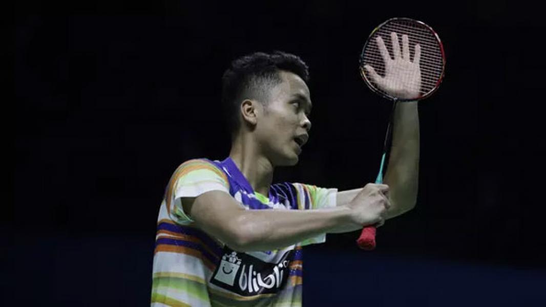 Anthony Ginting Tantang Kento Momota di Final China Open 2019
