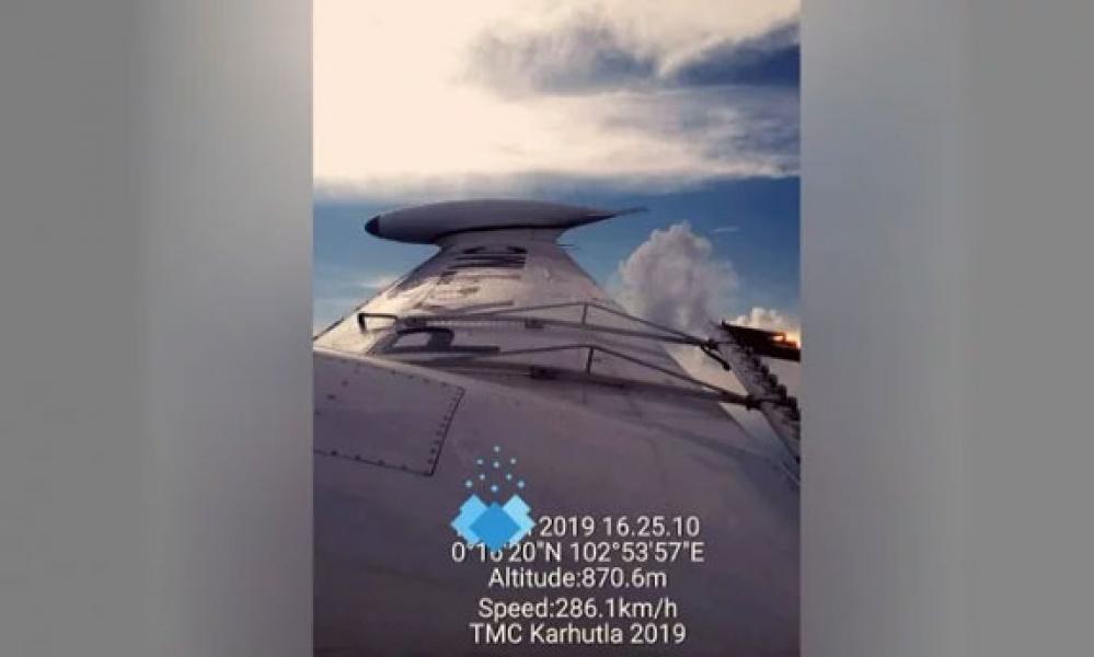 BPPT Posting Foto Penyemaian Awan, Warganet: Kok Tanggalnya Ditutup ya
