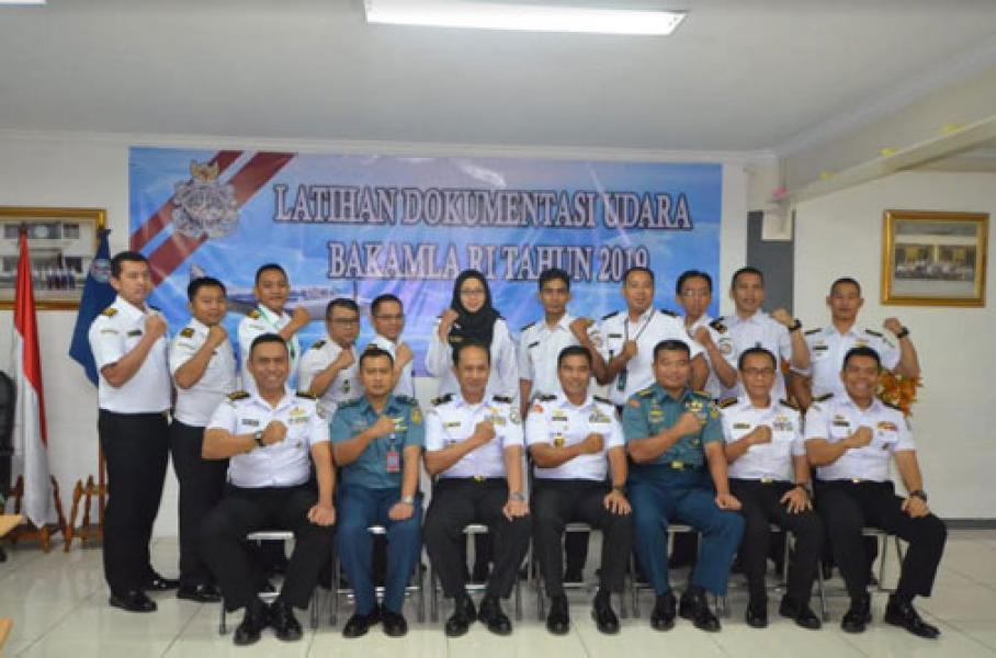 Bakamla RI Gelar Latihan Teknik Fotografi Pemotretan Dari Udara