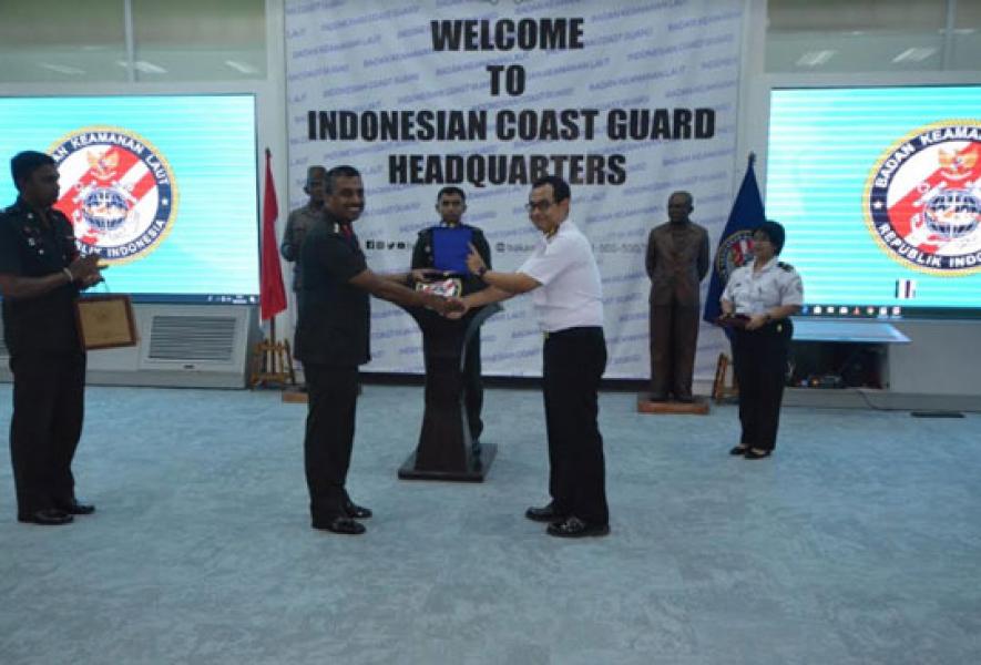 Bakamla RI Terima Courtessy Call Delegasi Sri Lanka