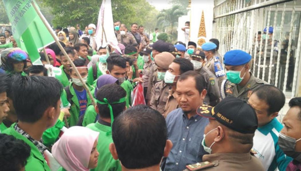 Catat, Ini Empat Poin Tuntutan Mahasiswa UPP Rohul