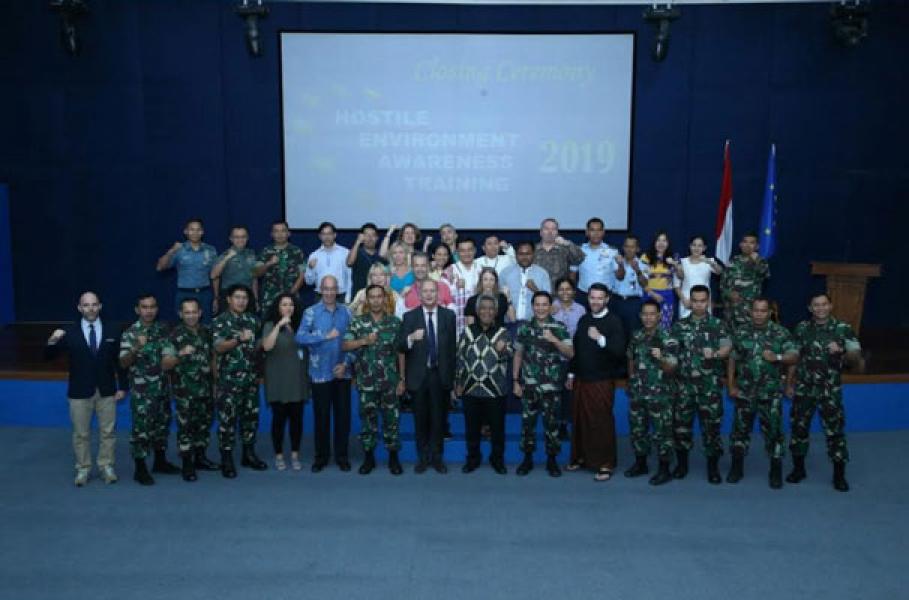 Dan PMPP TNI: TNI dan Uni Eropa Bangun Kerjasama Pelatihan Diplomat Uni Eropa