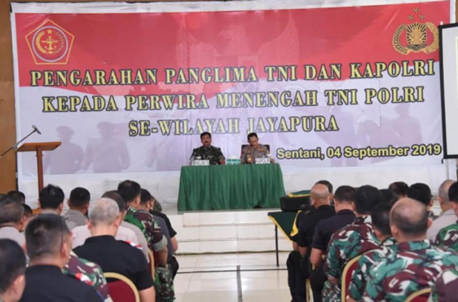 Panglima TNI : Berkat Kerja Sama TNI dan Polri Mampu Meredam Kerusuhan