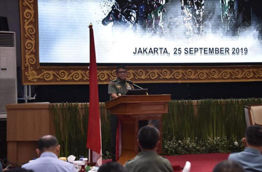 Panglima TNI: Penggunaan Teknologi Semakin Mudah Dimanfaatkan Oleh Musuh Untuk Menyerang