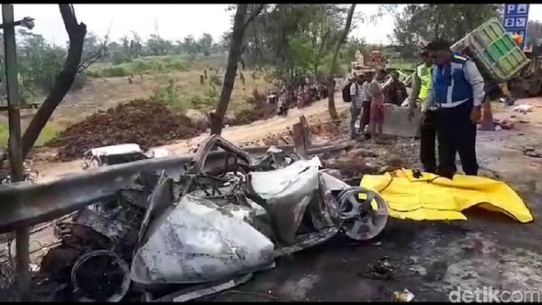 Polisi: Sopir Penyebab Kecelakaan Maut Tol Cipularang Tewas