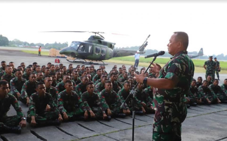 Prajurit TNI Jangan Mudah Terprovokasi