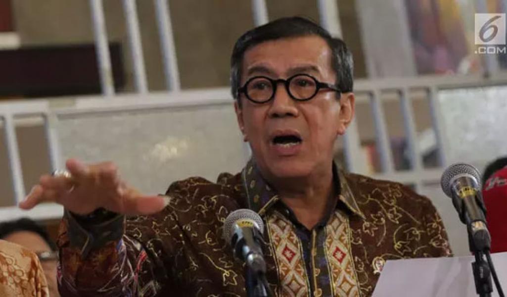 Yasonna H Laoly Mundur dari Jabatan Menkumham