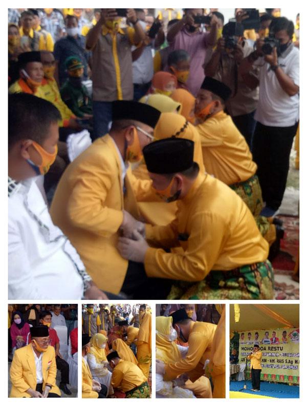  Tetes Air Mata Sang Senior dan Ketua Pemenangan Iringi Pendaftaran Adi Sukemi - HM Rais 