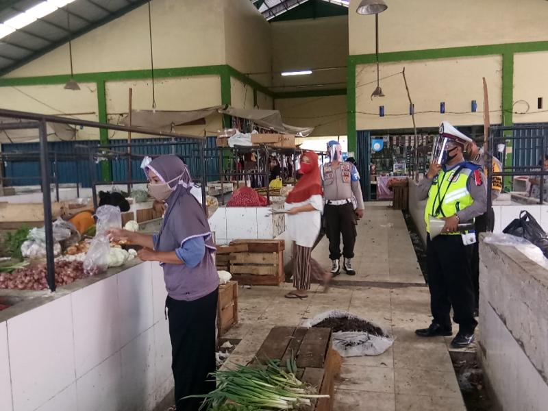 4 Warga Tak Pakai Masker Terjaring Operasi Yustisi Gabungan Polsek Pangkalan Kuras 