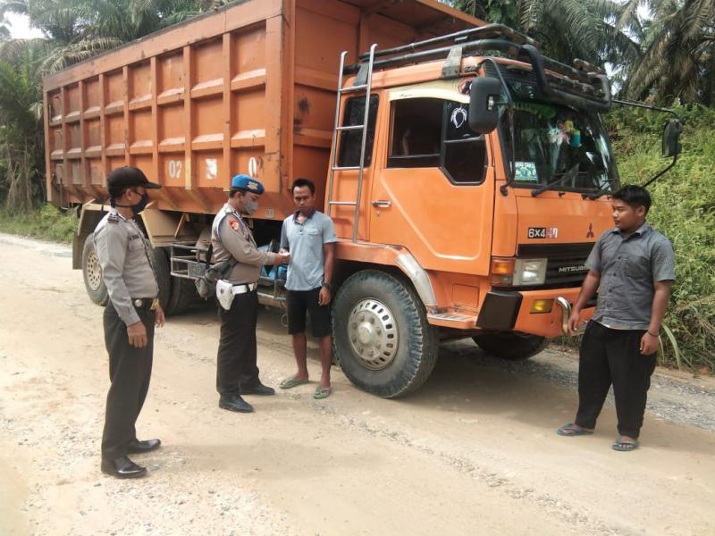 Antisipasi C3, Polsek Kerumutan Gelar Patroli di Perbatasan