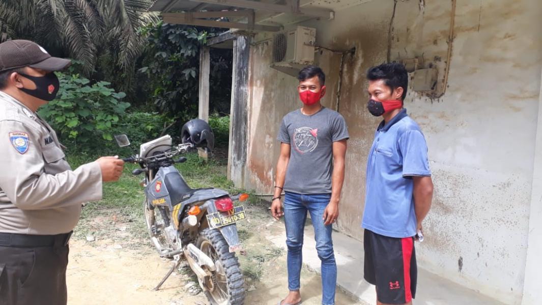 Antisipasi C3 dan Penyebaran Covid-19, Polsek Langgam Gelar Patroli