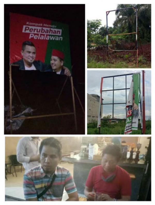 Baleho Zukri-Nasar Banyak Dirusak Hingga Raib