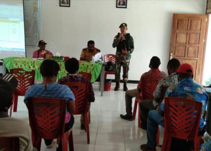 Bantu Selesaikan Masalah Warga, Satgas Yonif 413 Bremoro Gelar Musyawarah Mufakat