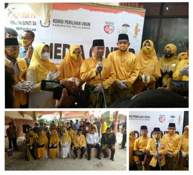 Berkas Calon Lengkap dan Sempurna, Paslon Adi Sukemi, ST.MM - HM Rais, M.PdI Optimis Menang