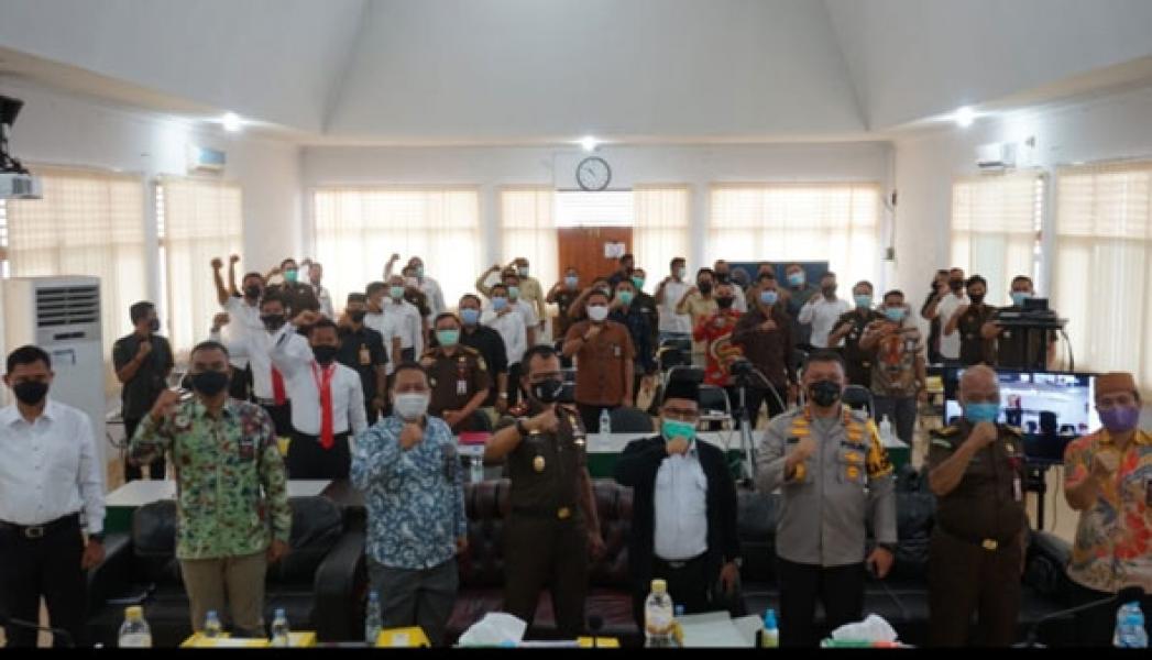 Buka Rakor Sentra Gakkumdu Se Riau, Kapolda: Kita Akan Dukung Keputusan Bawaslu