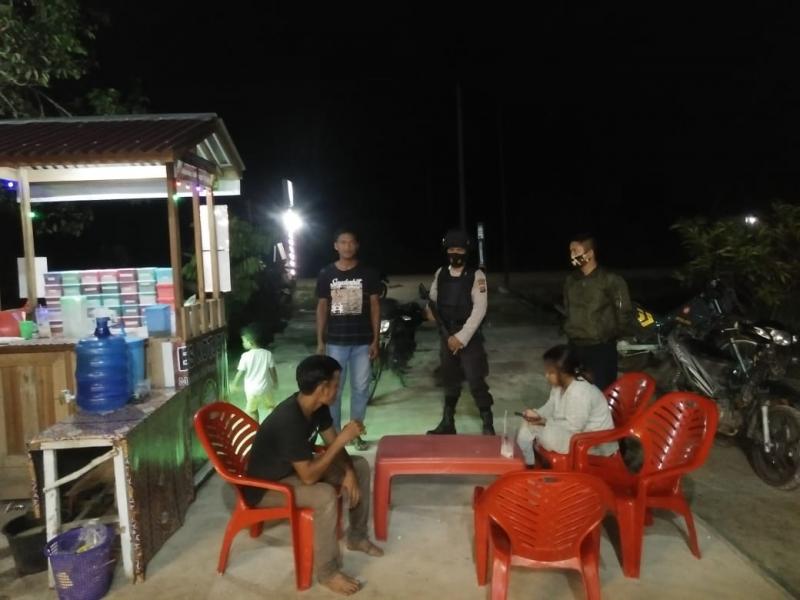 Ciptakan Situasi Kondusif, Polsek Teluk Meranti Giatkan Patroli Dialogis