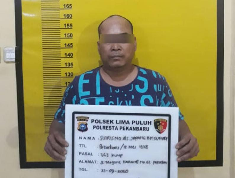 Curi HP di Warung, Warga Jalan Tanjung Karang Diciduk Polisi