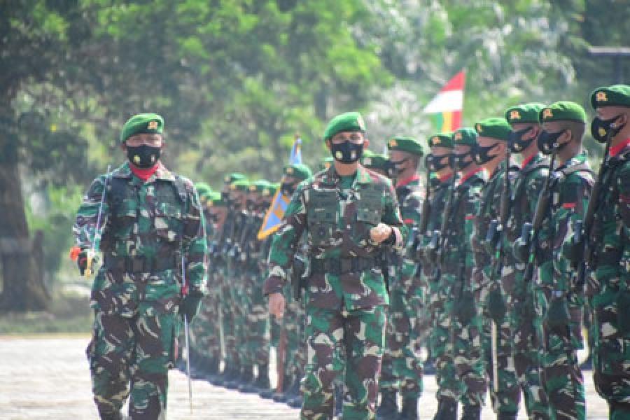 Danrem 031/WB Pimpin Sertijab Danyonif 132/BS