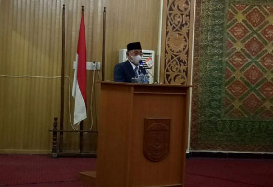 Dihadapan Dewan, Bupati Harris Sebut Kasus Covid-19 di Pelalawan Mengkhawatirkan dan Usulkan Perda