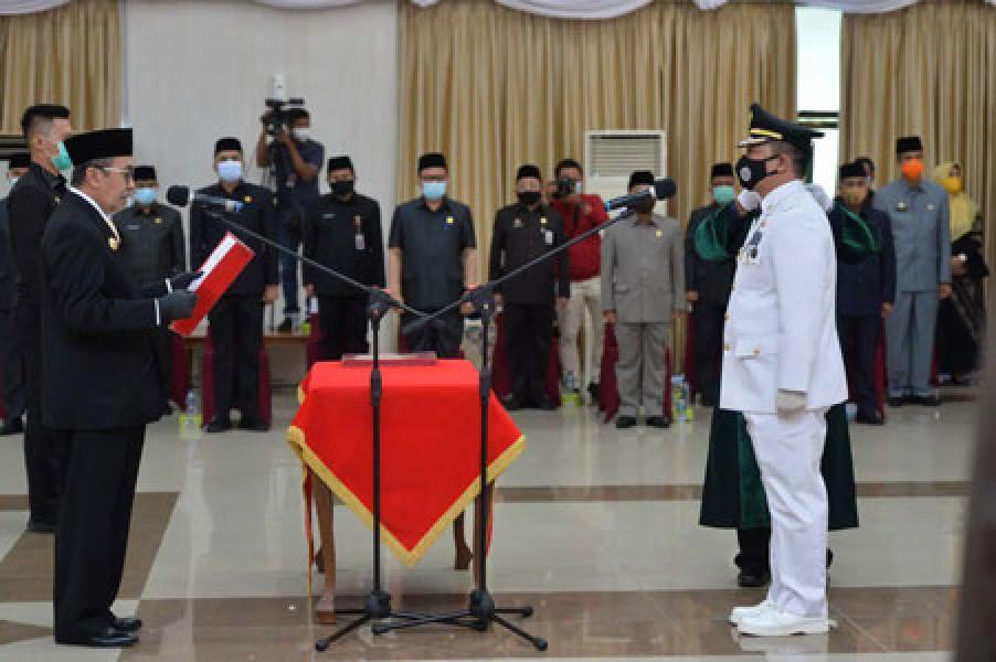 Gubri Resmi Lantik Pj dan Pjs Empat Daerah Penyelenggara Pilkada