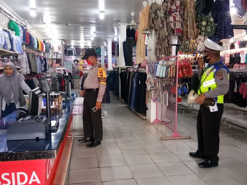 Hambat Peredaran Covid-19, Polsek Pangkalan Kuras Tetap Lakukan Himbauan Adaptasi Kebiasaan Baru 