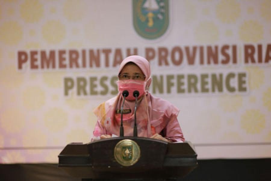 Kadiskes Riau Ingatkan Masker Kain Maksimal Digunakan 4 Jam